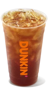 Dunkin Donuts iced tea