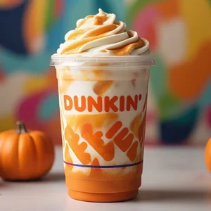 pumpkin swirl drink frozen drink