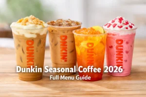 Dunkin Seasonal Coffee