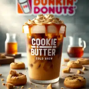 dunkin donuts cookie butter cold brew