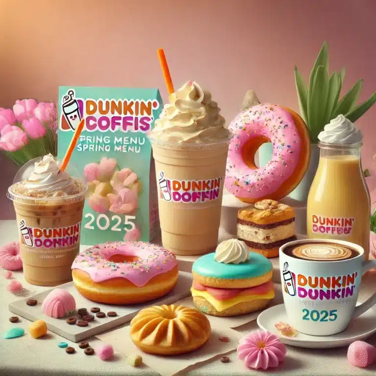 Dunkin spring menu 2025