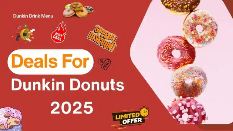 deals for dunkin donuts