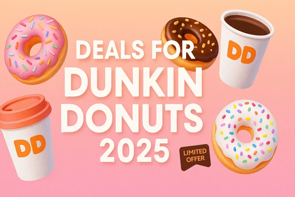 dunkin donuts deals