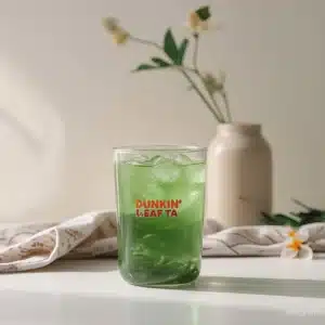 dunkin green tea