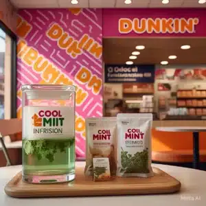 dunkin mint tea