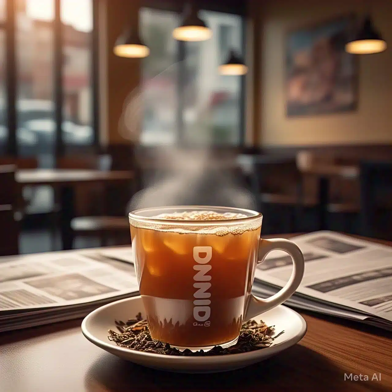 dunkin decaf black tea