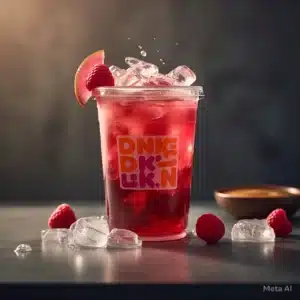 dunkin raspberry iced tea