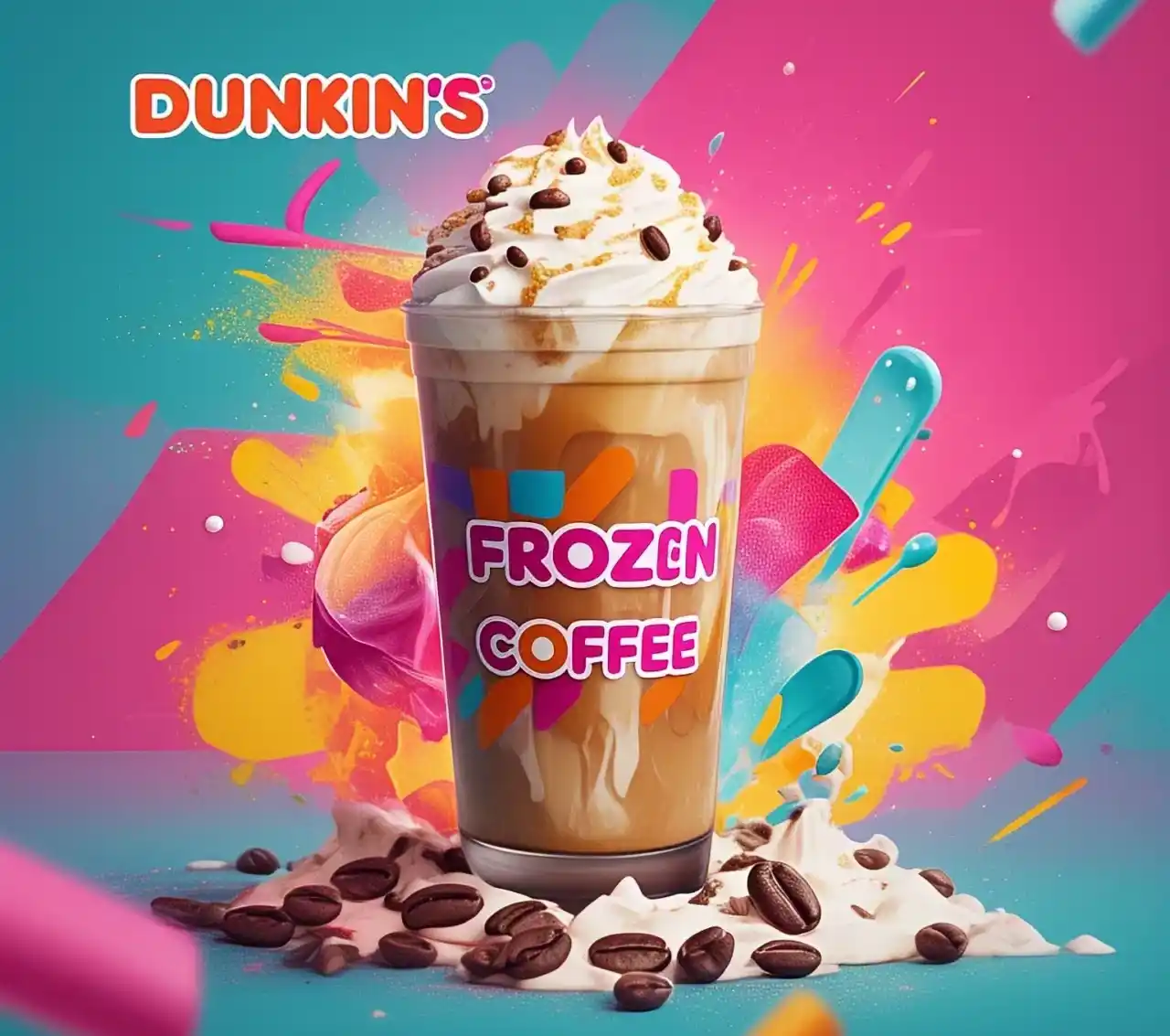 dunkin frozen coffee