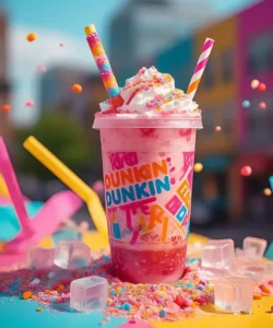 strawberry frozen drink