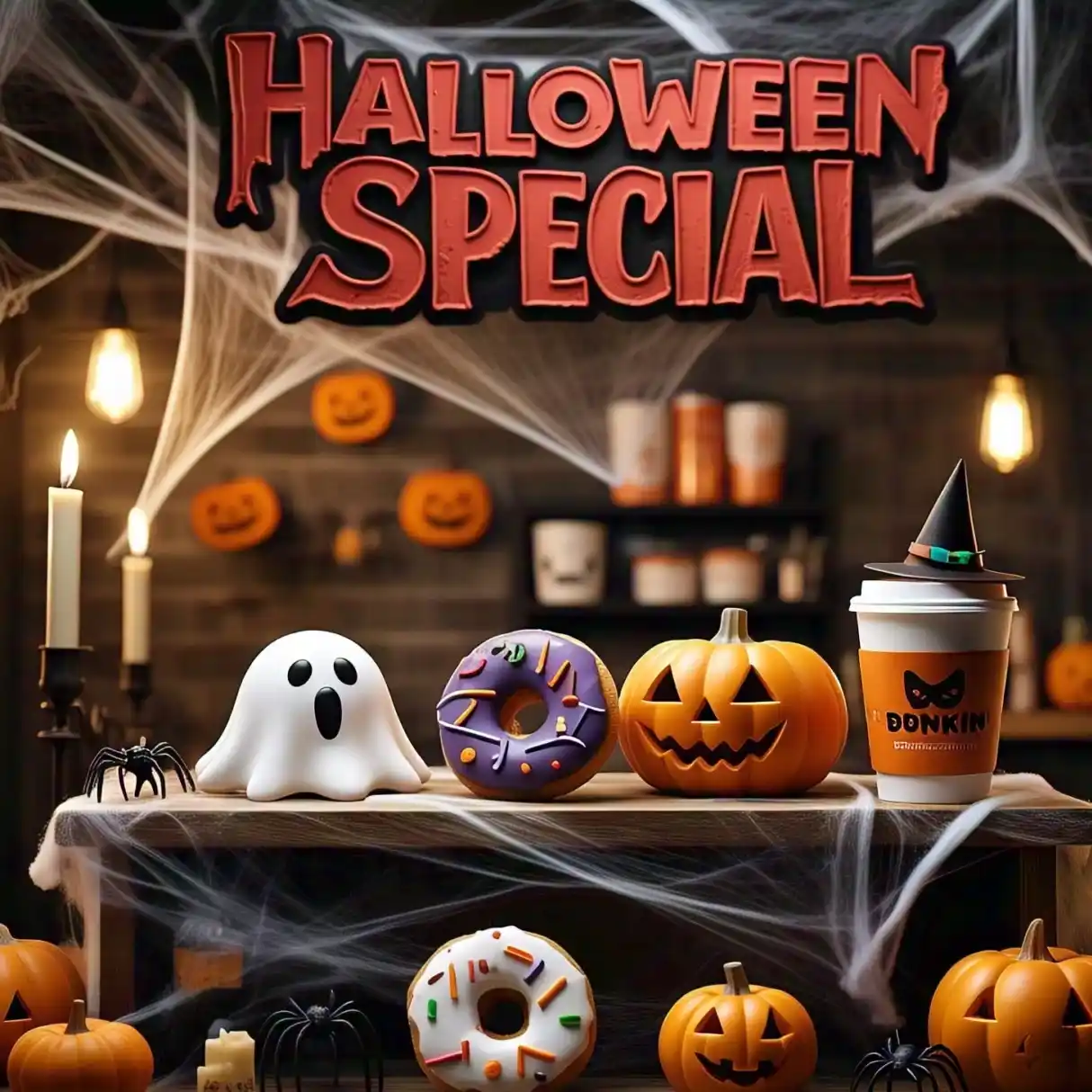 Dunkin Donuts Halloween Menu