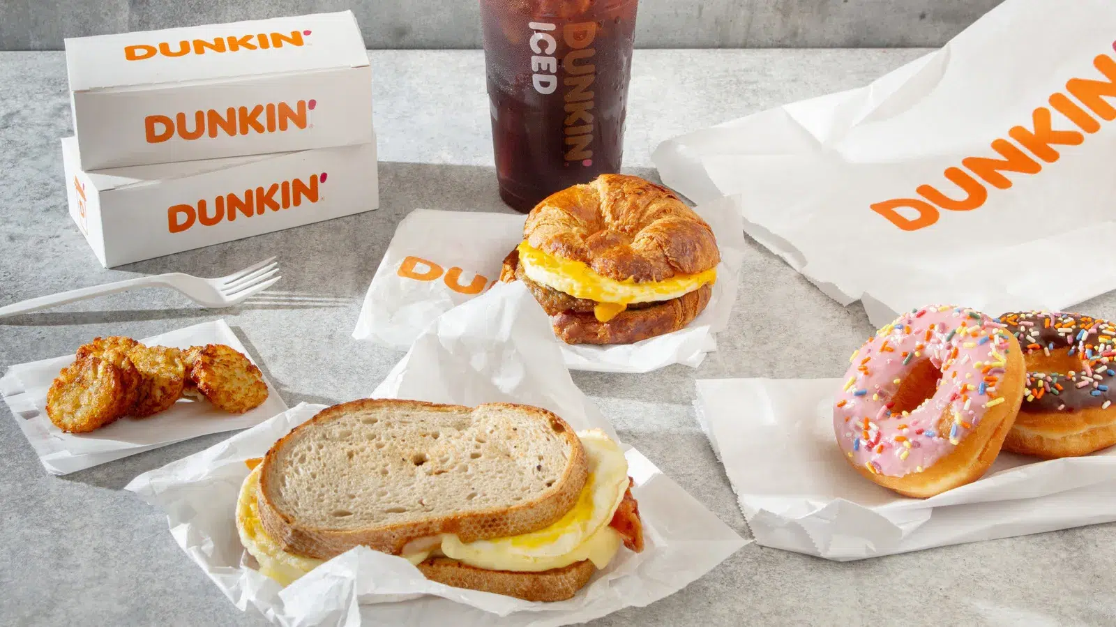 Dunkin breakfast sandwiches 2026