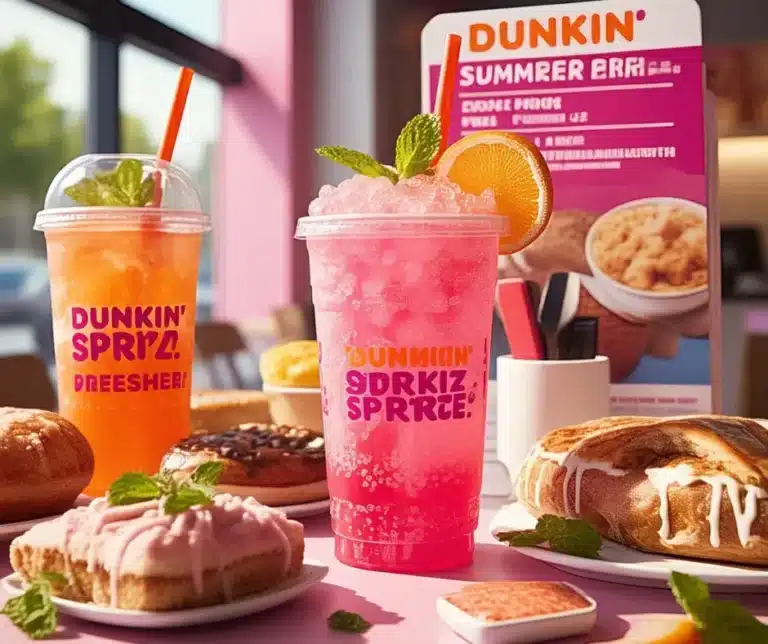 dunkin summer menu