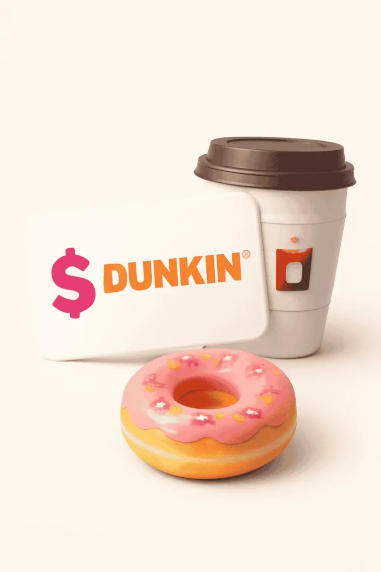 Dunkin Donuts Gift Card