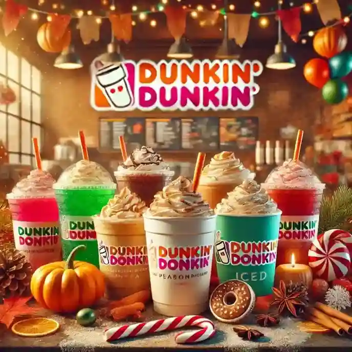 dunkin seasonal coffee