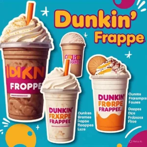 Dunkin Donuts Frappe Menu