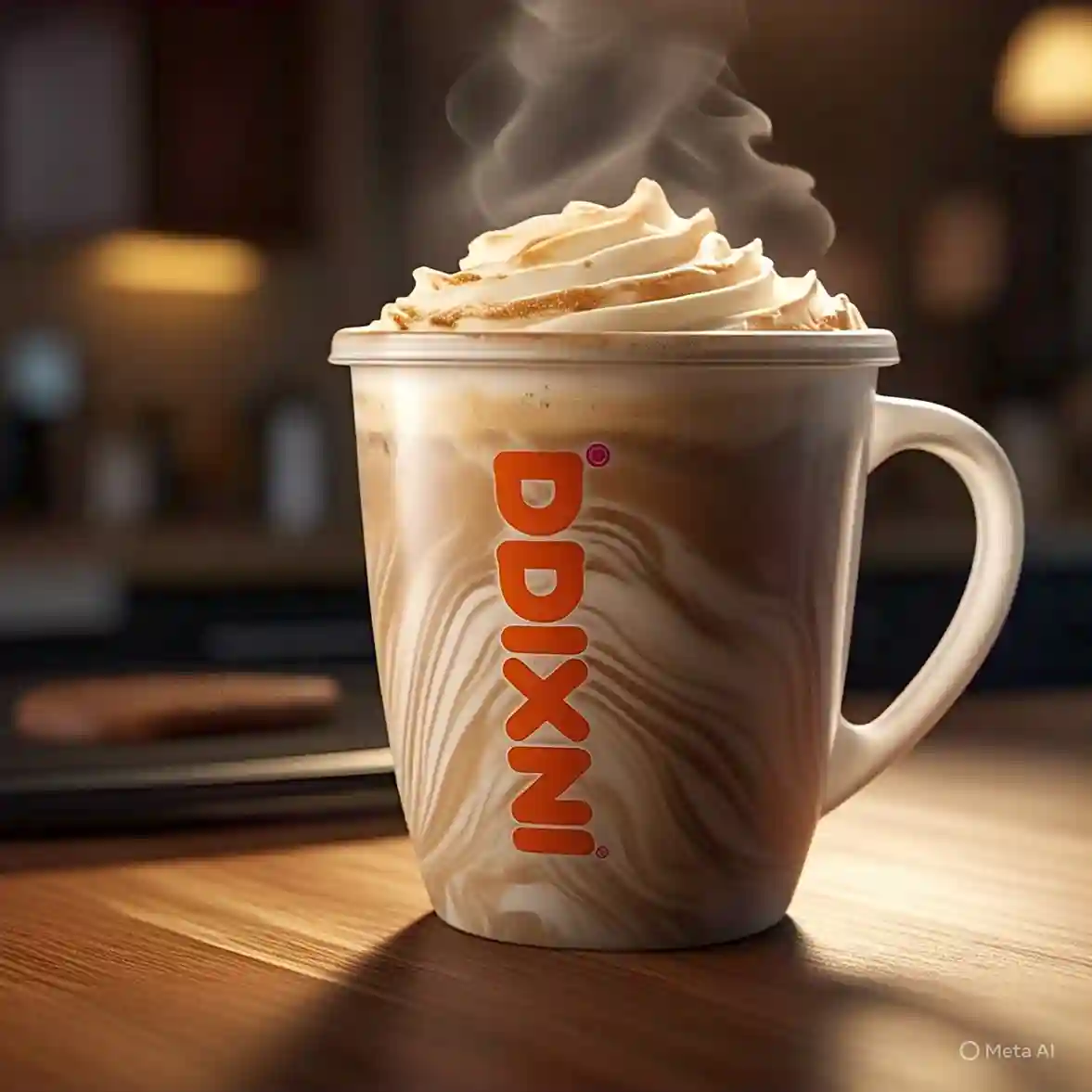 french vanilla swirl hot coffee