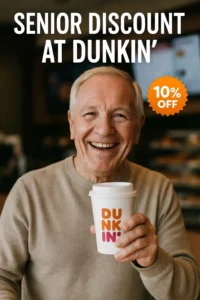 dunkin donuts senior discounts