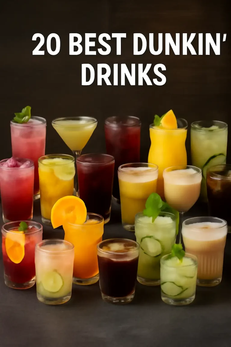 best dunkin donuts drinks