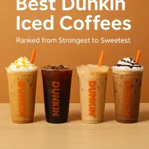 best dunkin iced coffees