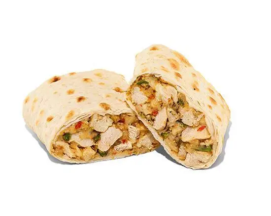 chicken and roasted pepper wrap dunkin