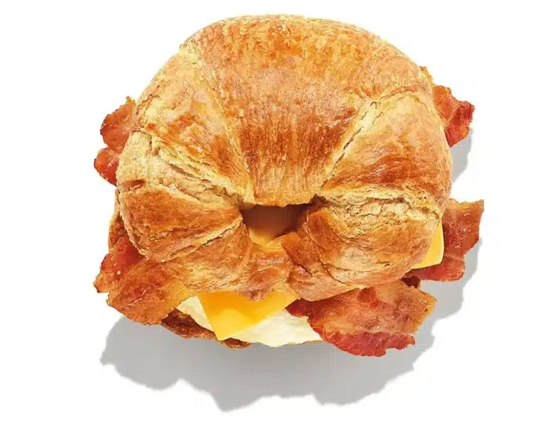 Dunkin Donuts Bacon, Egg & Cheese Croissant: