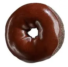 double chocolate donut dunkin