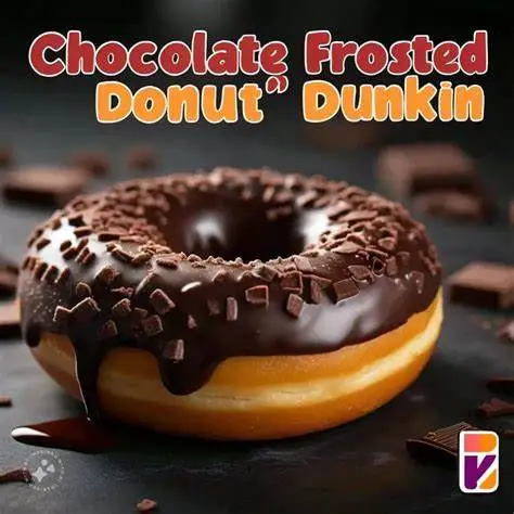 dunkin donuts chocolate frosted donut