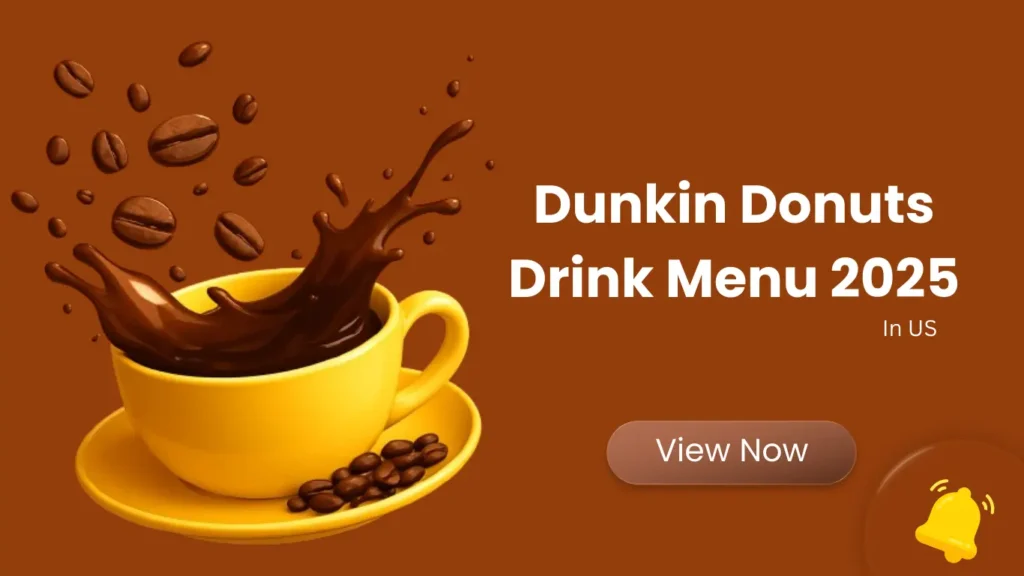 dunkin donuts drink menu 2025 updated